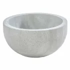 Modern bathroom accessories set in Montale gray stone Viadurini