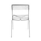 Set of 2 Stackable Plexiglass Chairs Made in Italy - Nala Viadurini