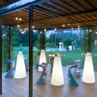 Colored high stool Slide Koncord modern design made in Italy Viadurini