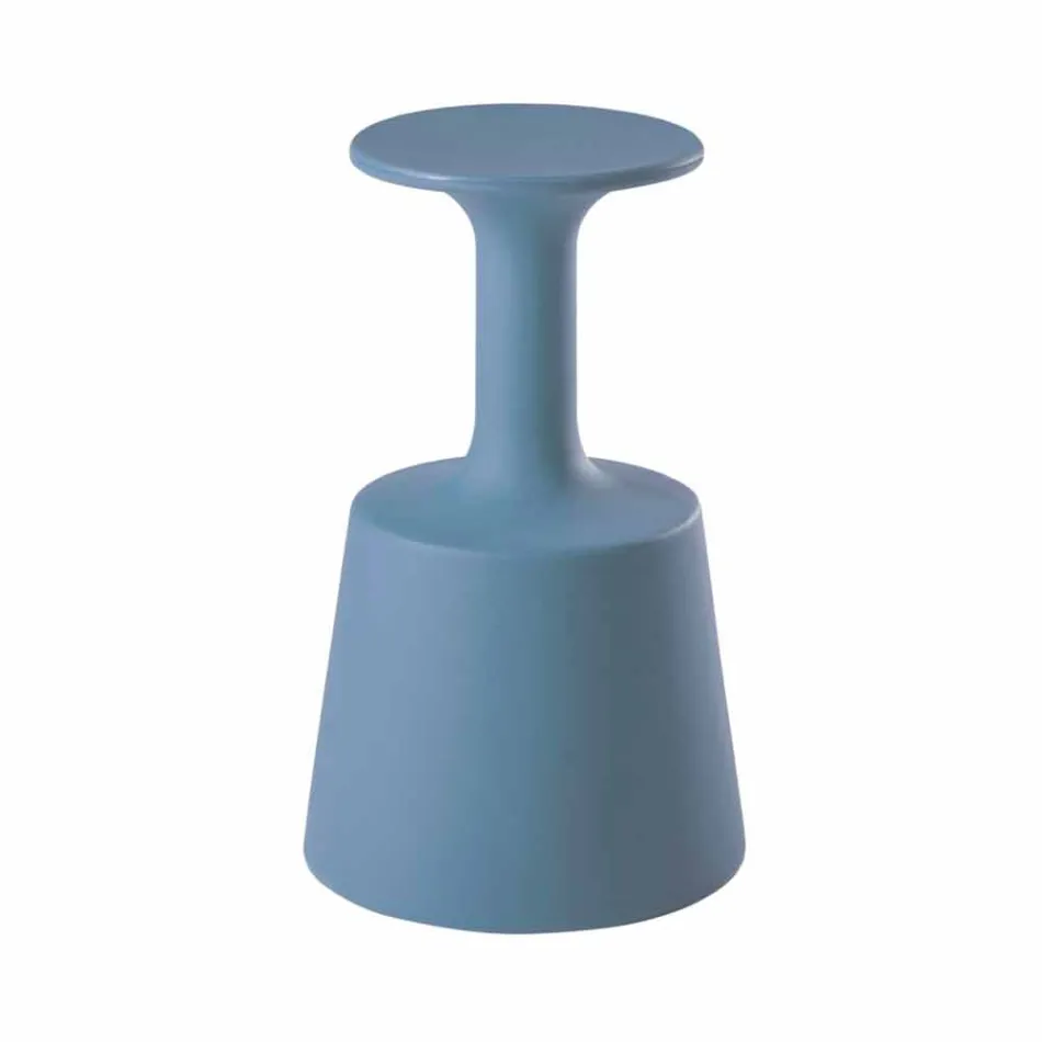 High colored bar stool Modern Slide Drink made in Italy Viadurini