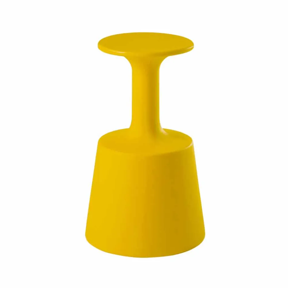 High colored bar stool Modern Slide Drink made in Italy Viadurini