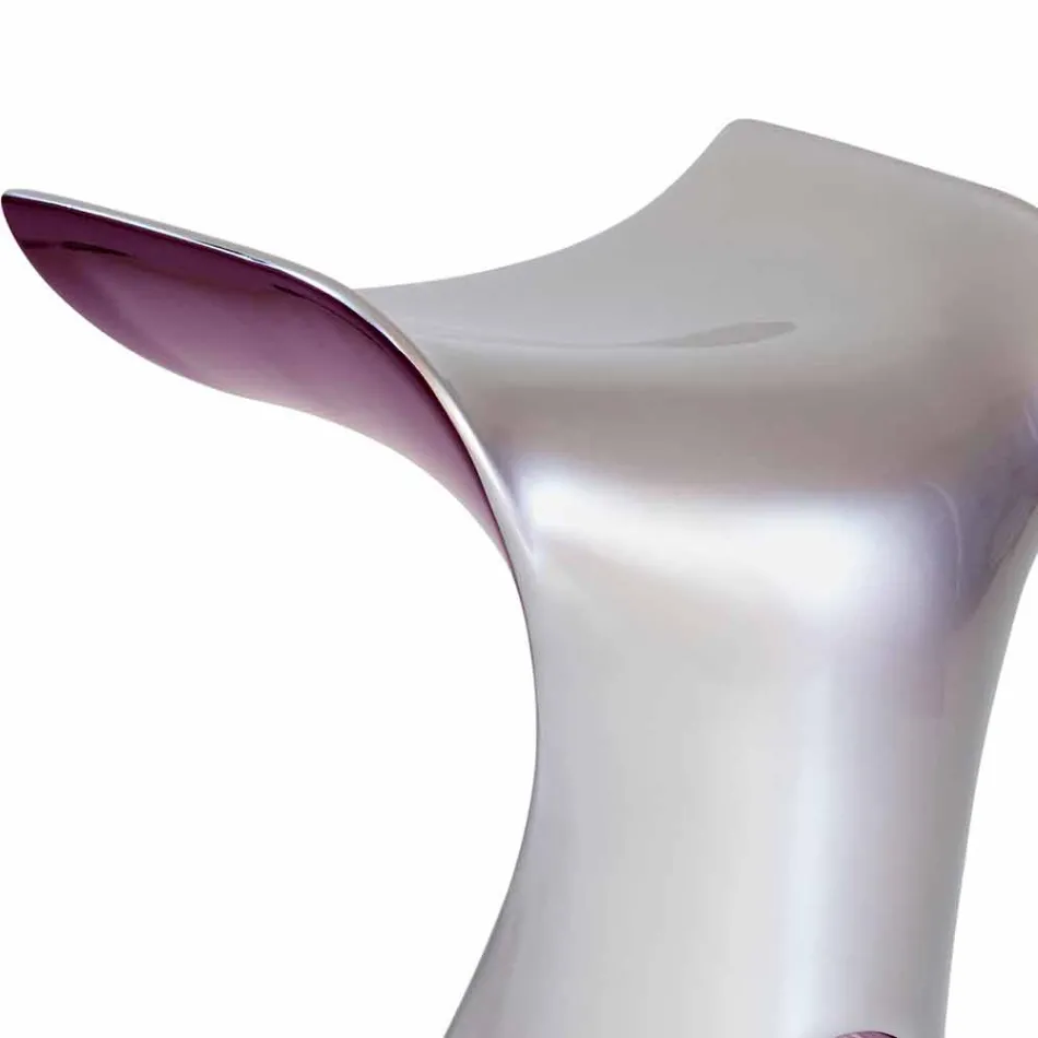 Modern High Design Stool in Polyethylene - Koncord Next by Slide Viadurini