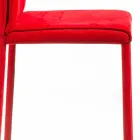 Modern design bar stool Amos, handcrafted in Italy Viadurini