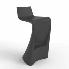 Wing Vondom modern design bar stool in polyethylene Viadurini