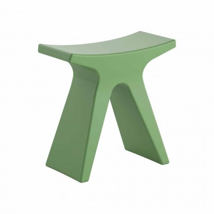 Low Outdoor Polypropylene Stool Made in Italy - Prue Viadurini