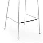 Kitchen Stool in Colored Velvet Modern and Elegant Design - Bizet Viadurini