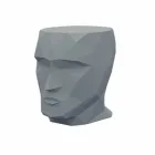 Outdoor stool in the shape of a face in a modern design by Adan by Vondom Viadurini