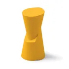 Outdoor Stool in Polyethylene 7 Colors Made in Italy - Cream Viadurini