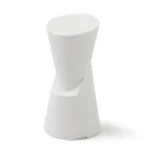 Outdoor Stool in Polyethylene 7 Colors Made in Italy - Cream Viadurini