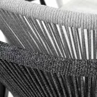 Stackable Garden Stool Aluminum and Technical Fabric - Smart by Varaschin Viadurini