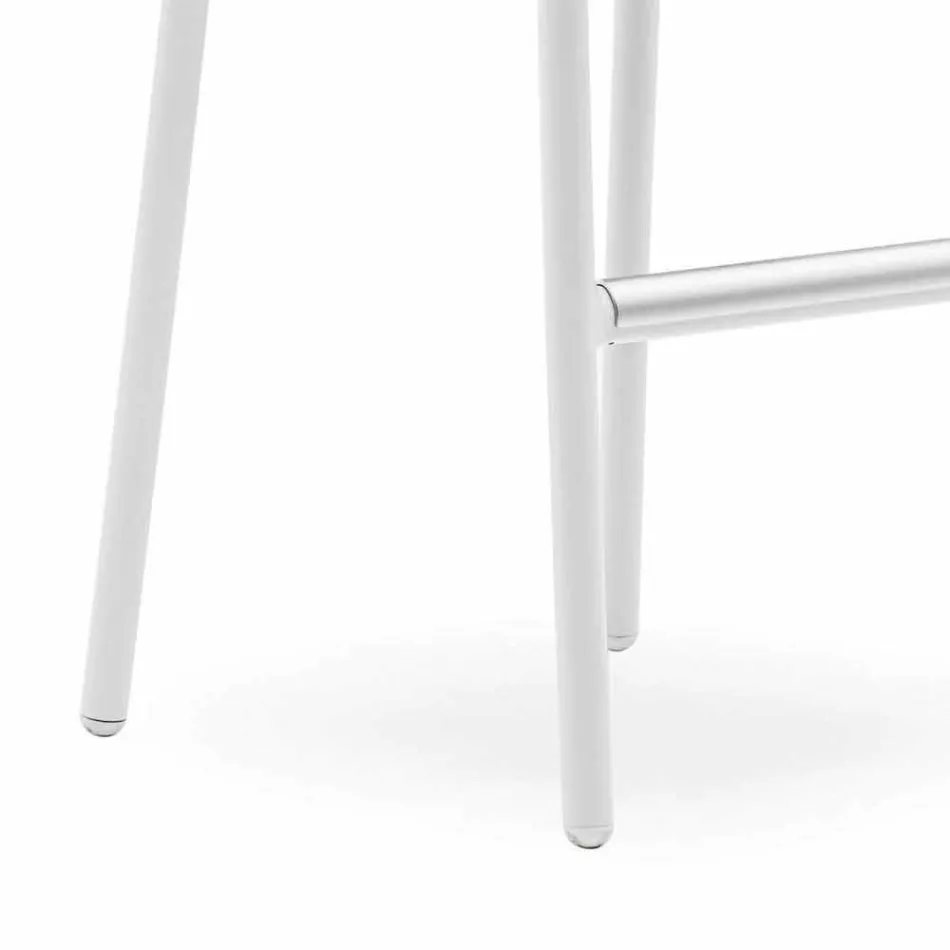 Stackable Garden Stool Aluminum and Technical Fabric - Smart by Varaschin Viadurini