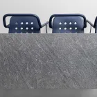 Garden Stool Aluminum Shell Made in Italy - Noss by Varaschin Viadurini