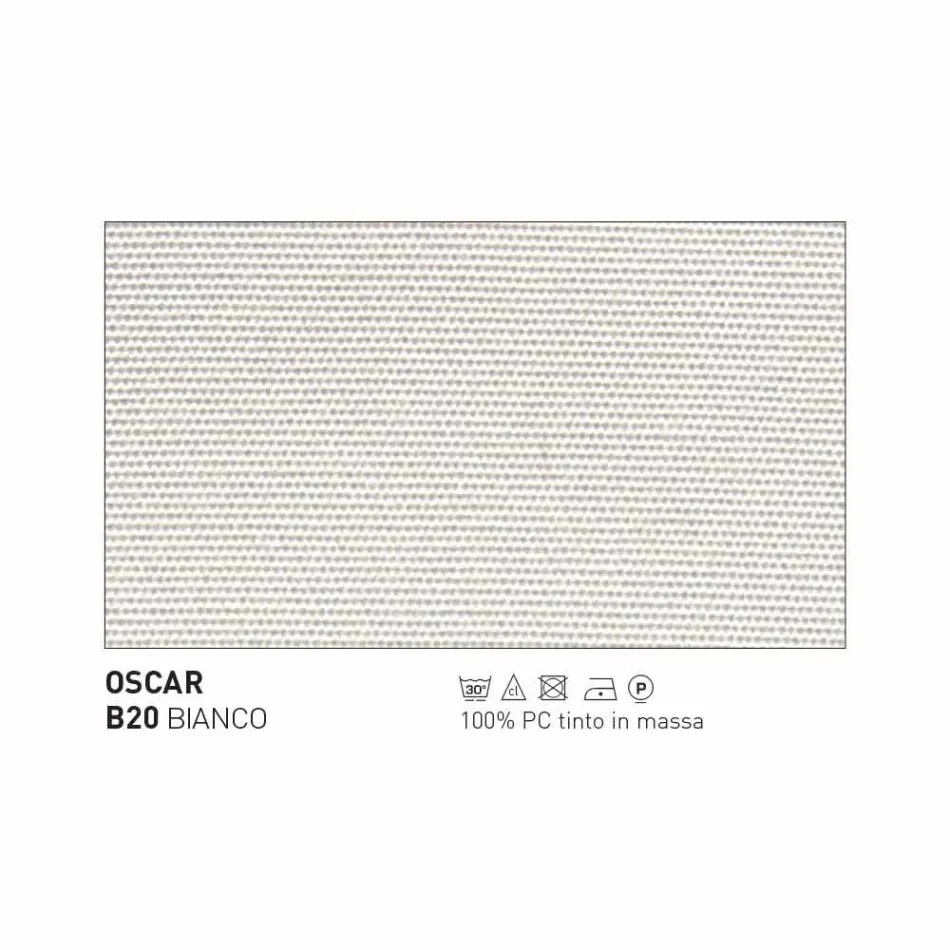 Varaschin System garden stool in upholstered fabric and aluminum Viadurini