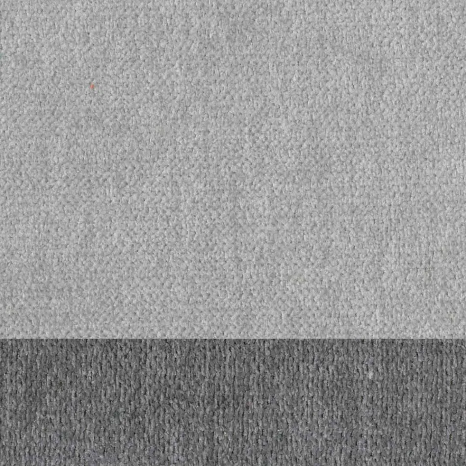 Elegant Modern Design Living Room Stool in Fabric with Border - Scarat Viadurini