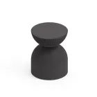 Living Room Stool Made of Polyethylene of Different Colors - Loopy Viadurini