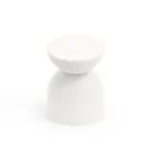 Living Room Stool Made of Polyethylene of Different Colors - Loopy Viadurini