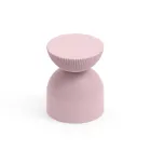 Living Room Stool Made of Polyethylene of Different Colors - Loopy Viadurini