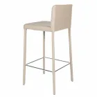 Modern design stool with Alwyn H 86 cm back, made in Italy Viadurini