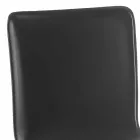 Swivel stool with modern design backrest Gord, H 113 cm Viadurini