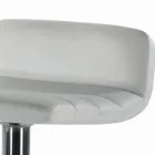 Swivel Stool with Backrest in Different Sizes Made in Italy - Parma Viadurini