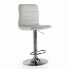 Swivel Stool with Backrest in Different Sizes Made in Italy - Parma Viadurini