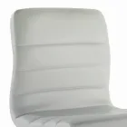 Swivel Stool with Backrest in Different Sizes Made in Italy - Parma Viadurini