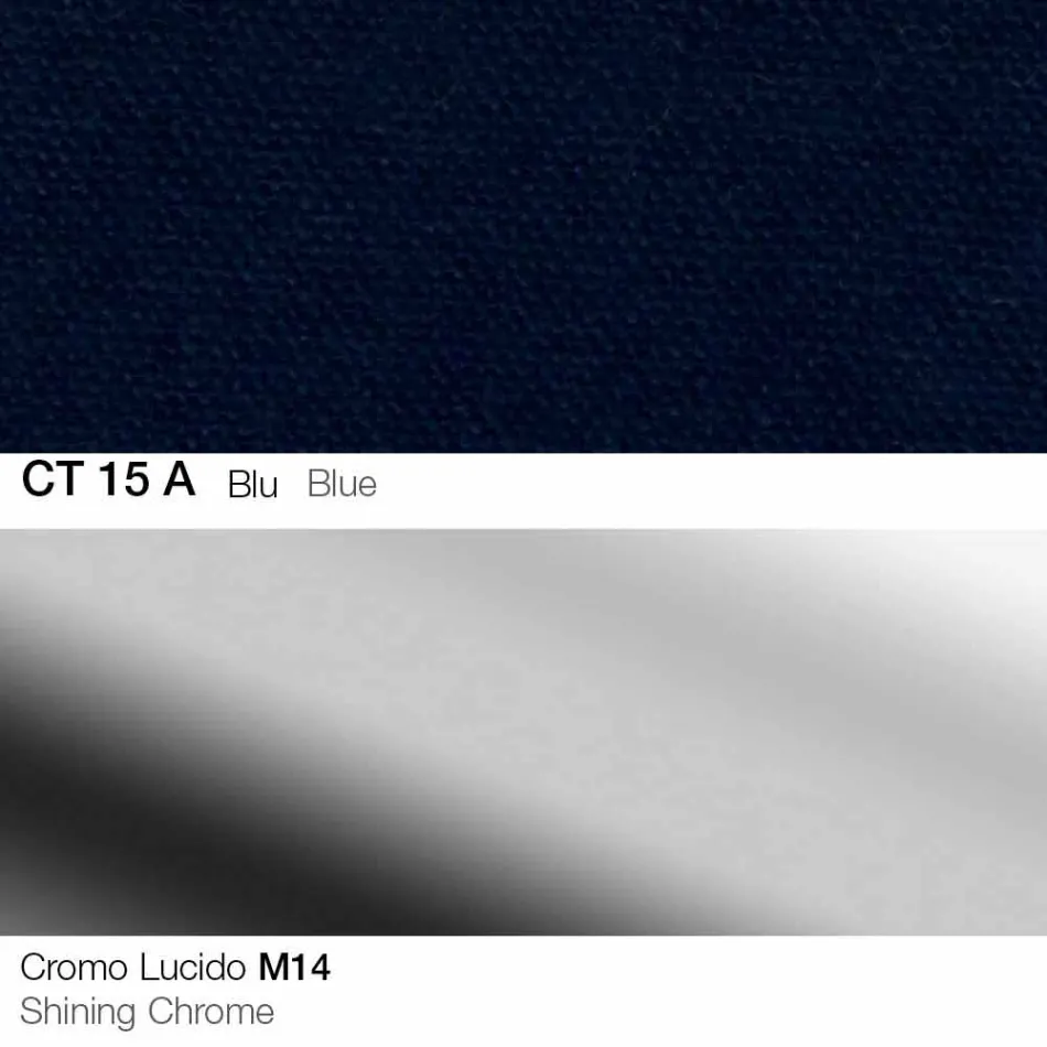 Swivel Stool in Fabric and Steel with Gas Lift Made in Italy - Marchesi Viadurini