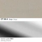 Swivel Stool in Fabric and Steel with Gas Lift Made in Italy - Marchesi Viadurini