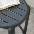 Stool in Polypropylene Reinforced with Fiberglass in Different Colors - Neev Viadurini