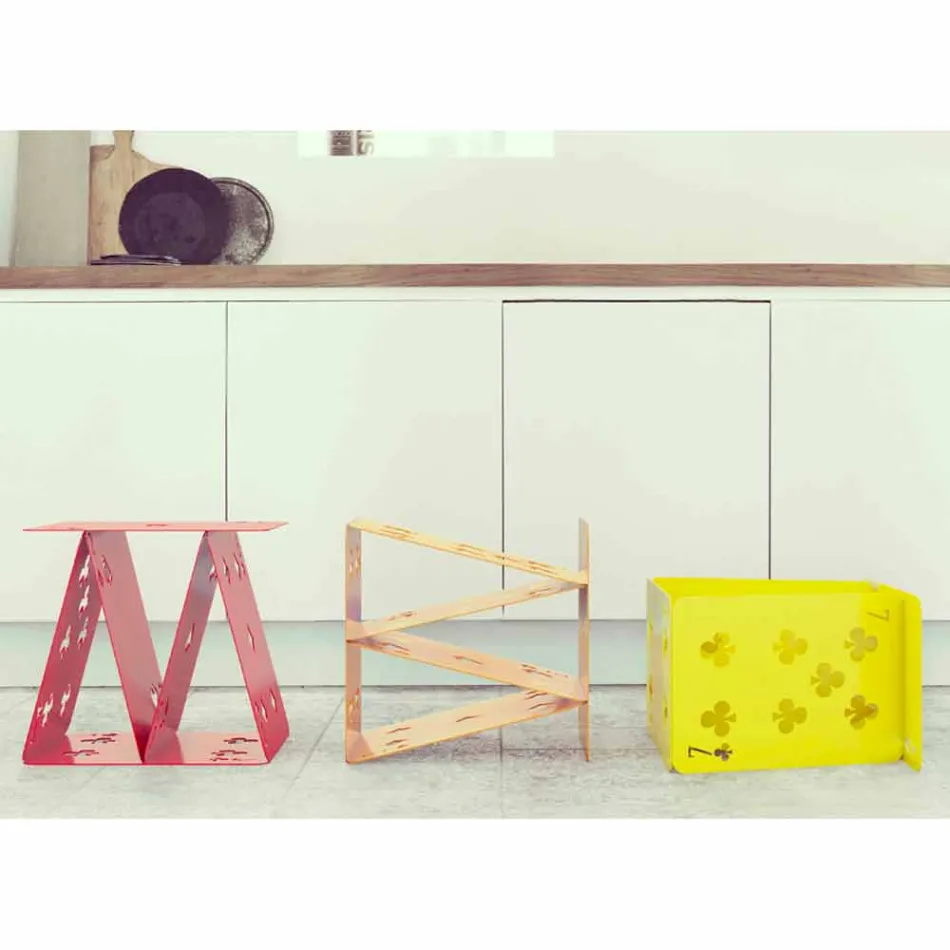 Stool - table - desk racks ComeQuandoFuoriPiove Mabele Viadurini