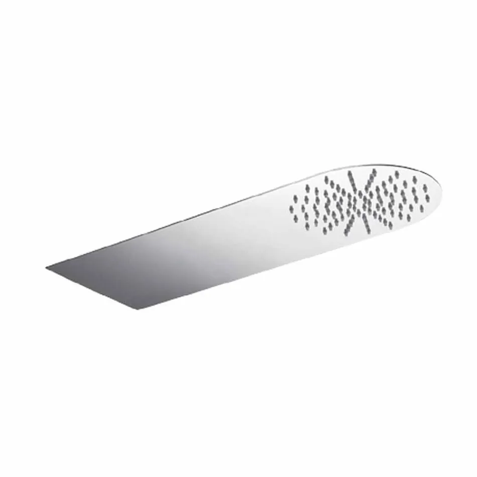 Modern Ultraslim Steel Wall Shower Head Made in Italy - Cassio Viadurini