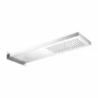 Steel Shower Head with Rain Jet Made in Italy - Nairobi Viadurini