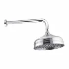 Brass Single Jet Shower Head Classic Design Made in Italy - Tenco Viadurini