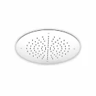 Round Single Jet Shower Head in Stainless Steel Made in Italy - Sulfur Viadurini
