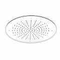 Round Single Jet Shower Head in Stainless Steel Made in Italy - Sulfur