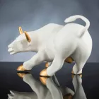 Handmade Ceramic Bull-Shaped Ornament Made in Italy - Bulino Viadurini