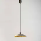 Modern Suspension in Antique Steel Diameter 475 mm - Materia Aldo Bernardi Viadurini