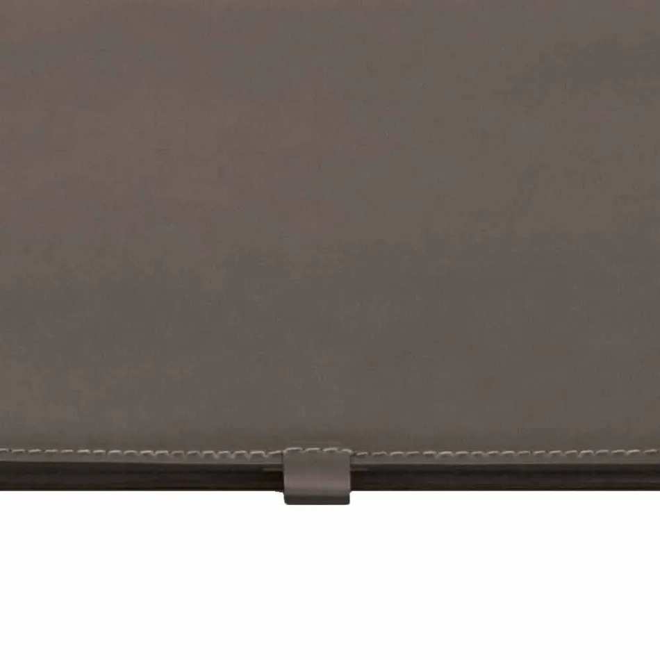 Design Desk Pad in Regenerated Openable Leather Made in Italy - Aristotle Viadurini