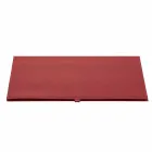 Design Desk Pad in Regenerated Openable Leather Made in Italy - Aristotle Viadurini