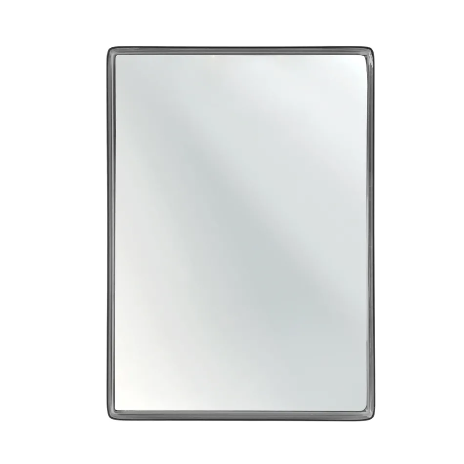 Wall Mirror with Shelf Frame in Colored Plexiglass - Orvieto Viadurini
