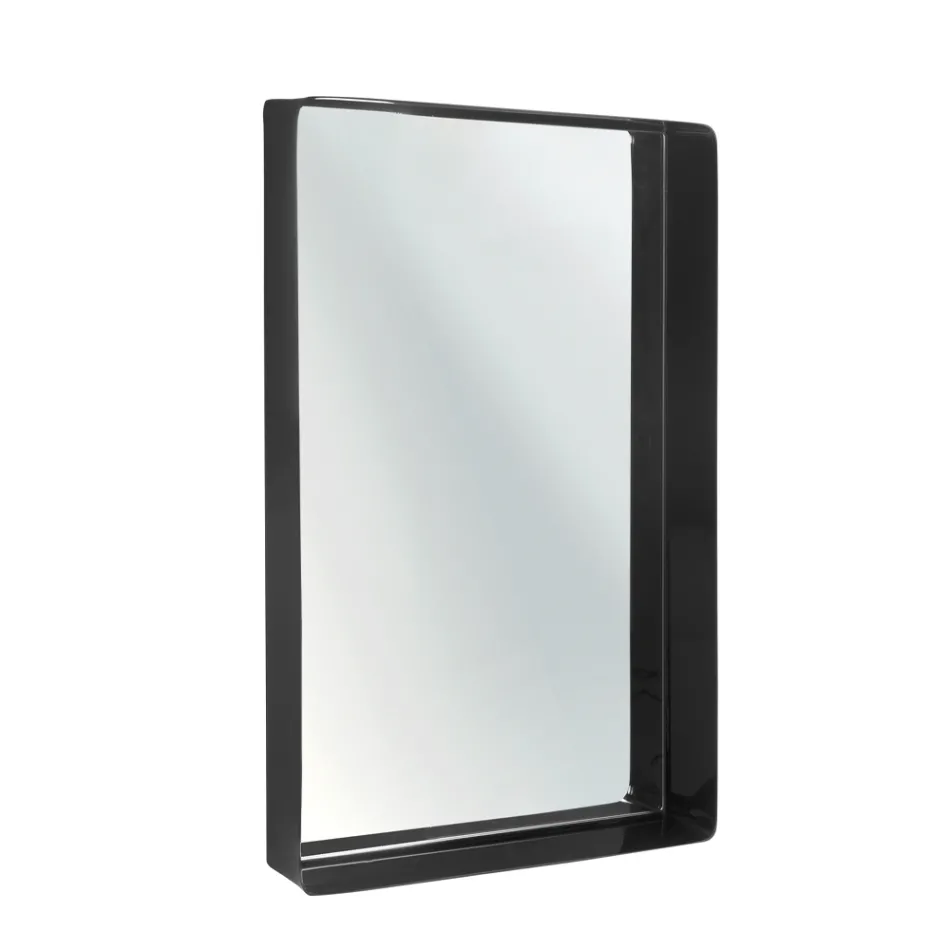 Wall Mirror with Shelf Frame in Colored Plexiglass - Orvieto Viadurini