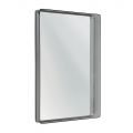 Wall Mirror with Shelf Frame in Colored Plexiglass - Orvieto
