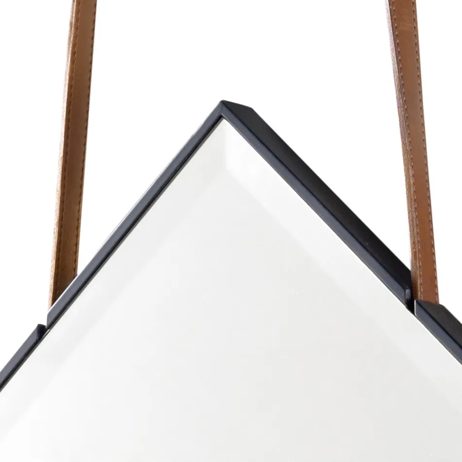 Wall-mounted / floor mirror in solid wood Grilli York made in Italy Viadurini