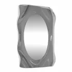 Contemporary Smoke Diva wall-hung mirror made in Italy Viadurini