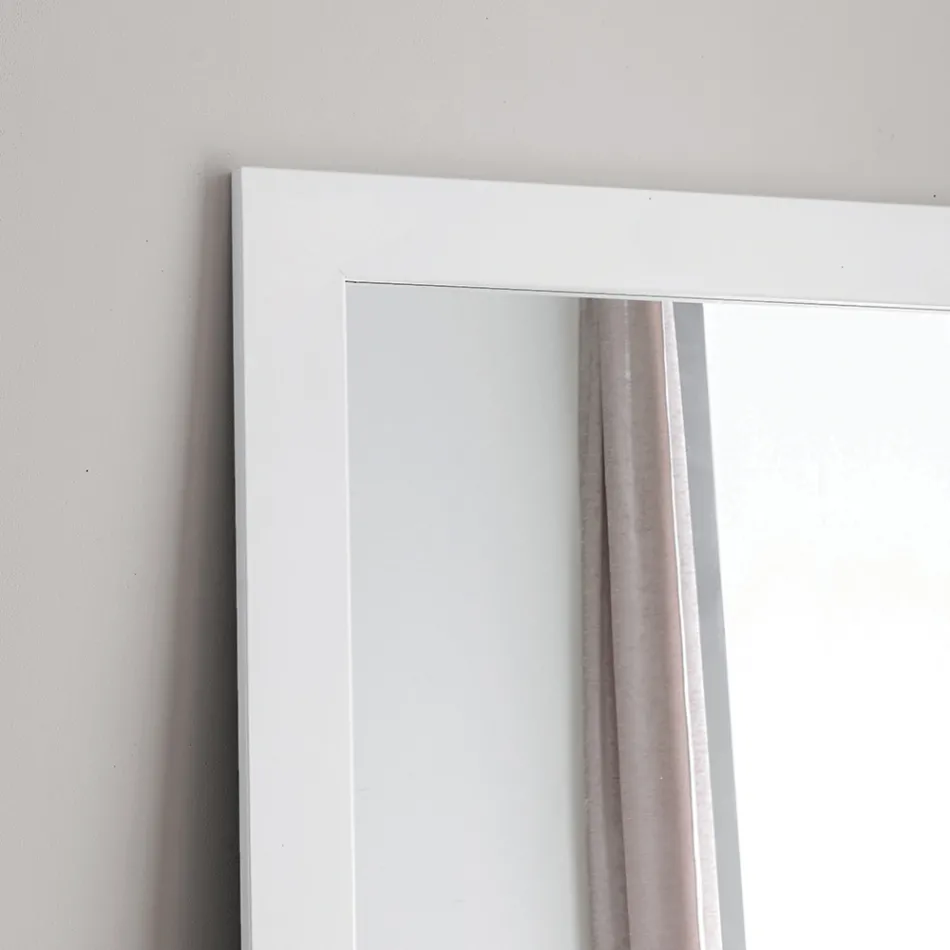 Mirror with Frame in Different Finishes Made in Italy - Belenus Viadurini