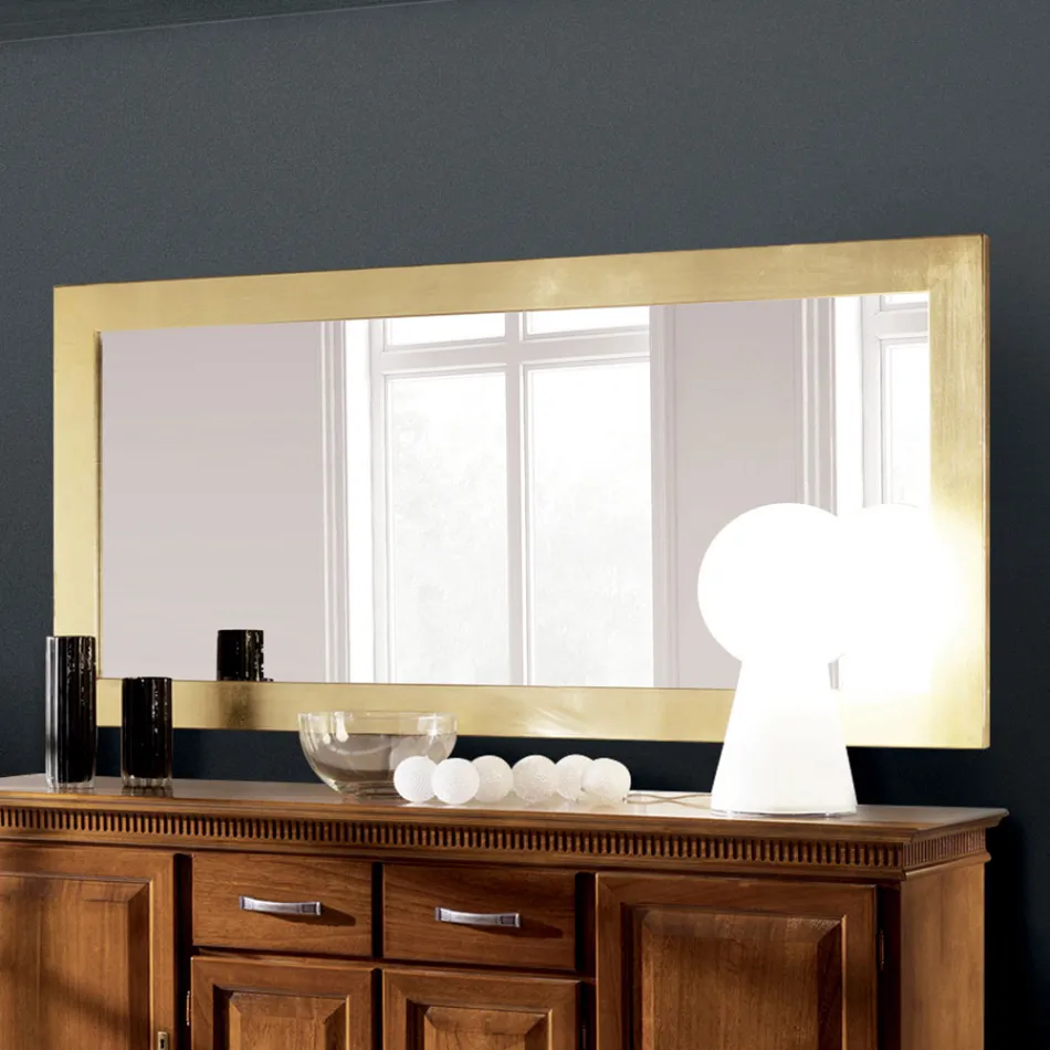 Mirror with Frame in Different Finishes Made in Italy - Belenus Viadurini