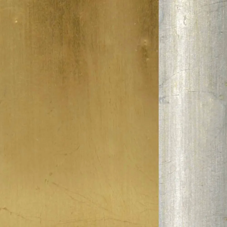 Handmade wall mirror made of wood and resin frieze in Italy Matteo Viadurini