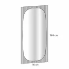 Modern Wall Mirror with Bronze Color Mirror Made in Italy - Bandolero Viadurini