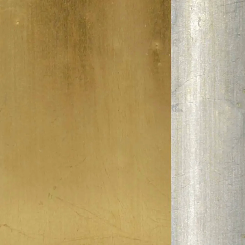 Fir wood floor mirror with pedestal made in Italy Jonni Viadurini