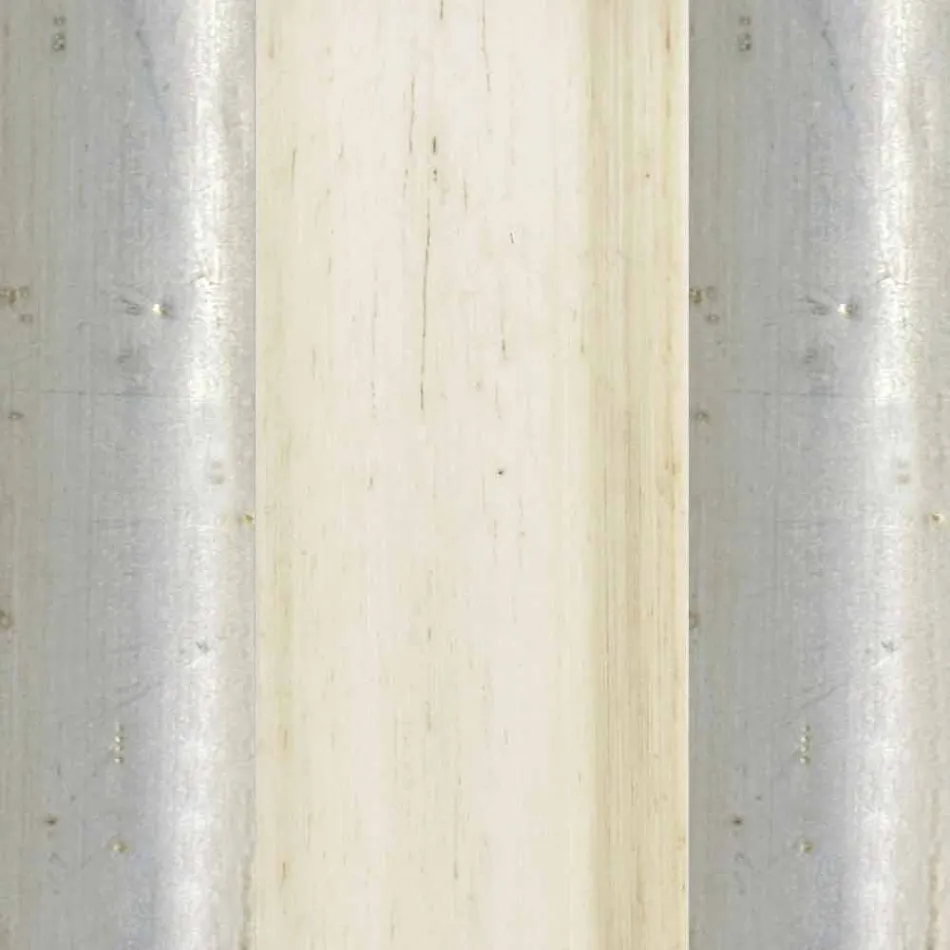 Fir wood floor mirror with pedestal made in Italy Jonni Viadurini